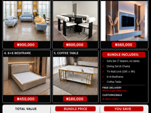Sochi’s Prestige Home Bundle – ₦1.39M Package